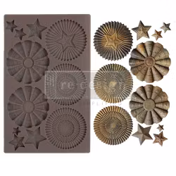 ReDesign Décor Moulds® - Silikonform - Red, White & Blue (ca 13x20cm)