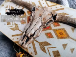 ReDesign Décor Moulds® - Silikonform - Wild West Whispers (ca 13x20cm)