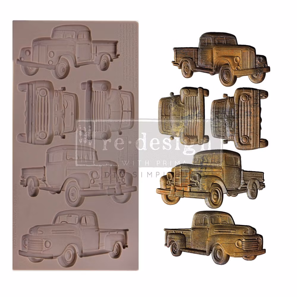 GJUTFORM - Re Design Décor Moulds - Silikonform - Trucks