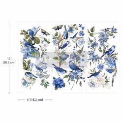 Re Design Décor Transfers® - Garden Whispers - LITEN ca 30x46cm