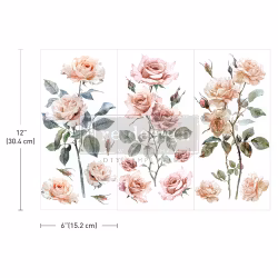 Re Design Décor Transfers® - Blush Symphony - SMALL ca 30x46cm
