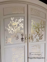 Re Design Décor Foil Transfers® - (Kacha) Eglantine Elegance ca 48x61 cm