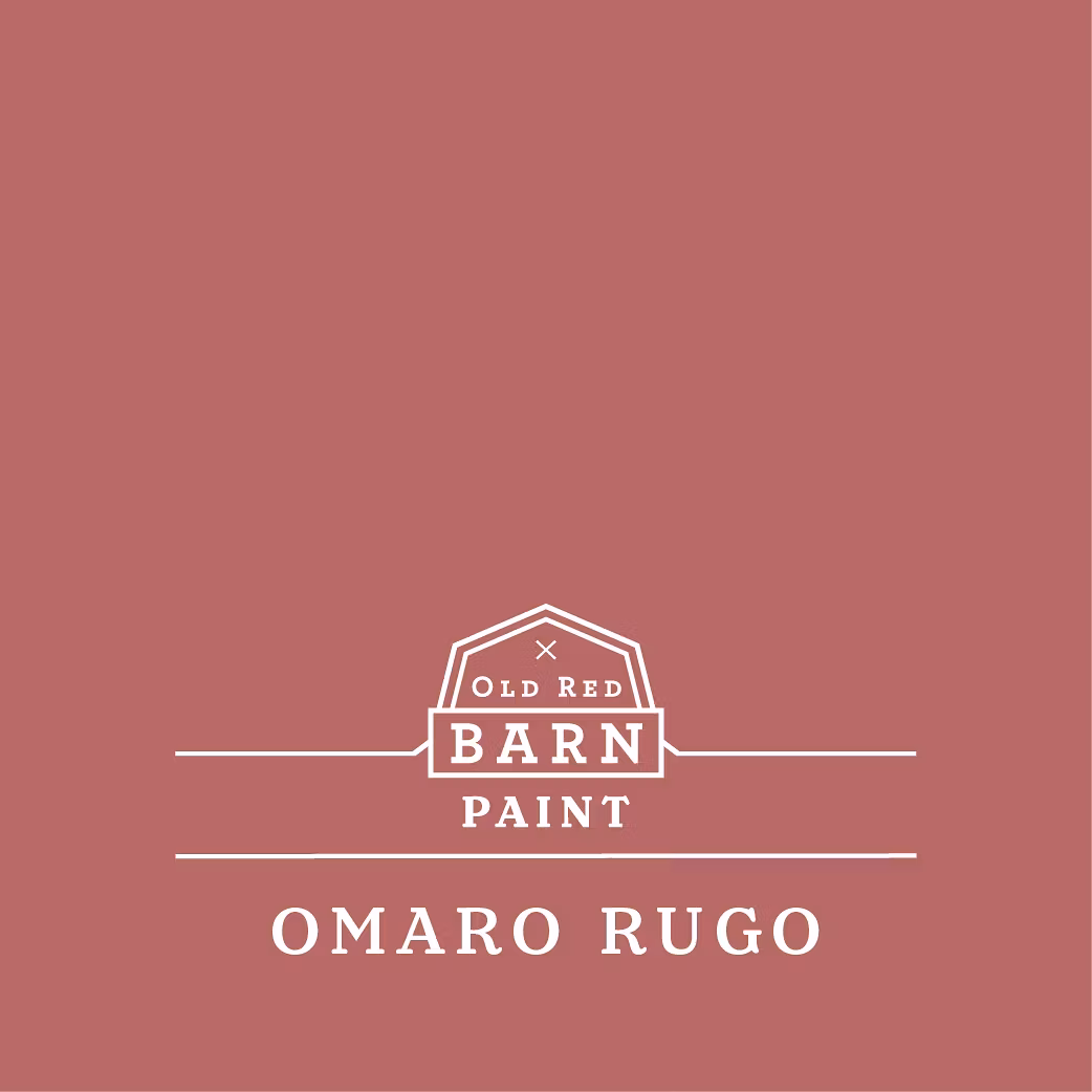 OLD RED BARN - Snickerifärg (inne/ute) - Omaro Rugo