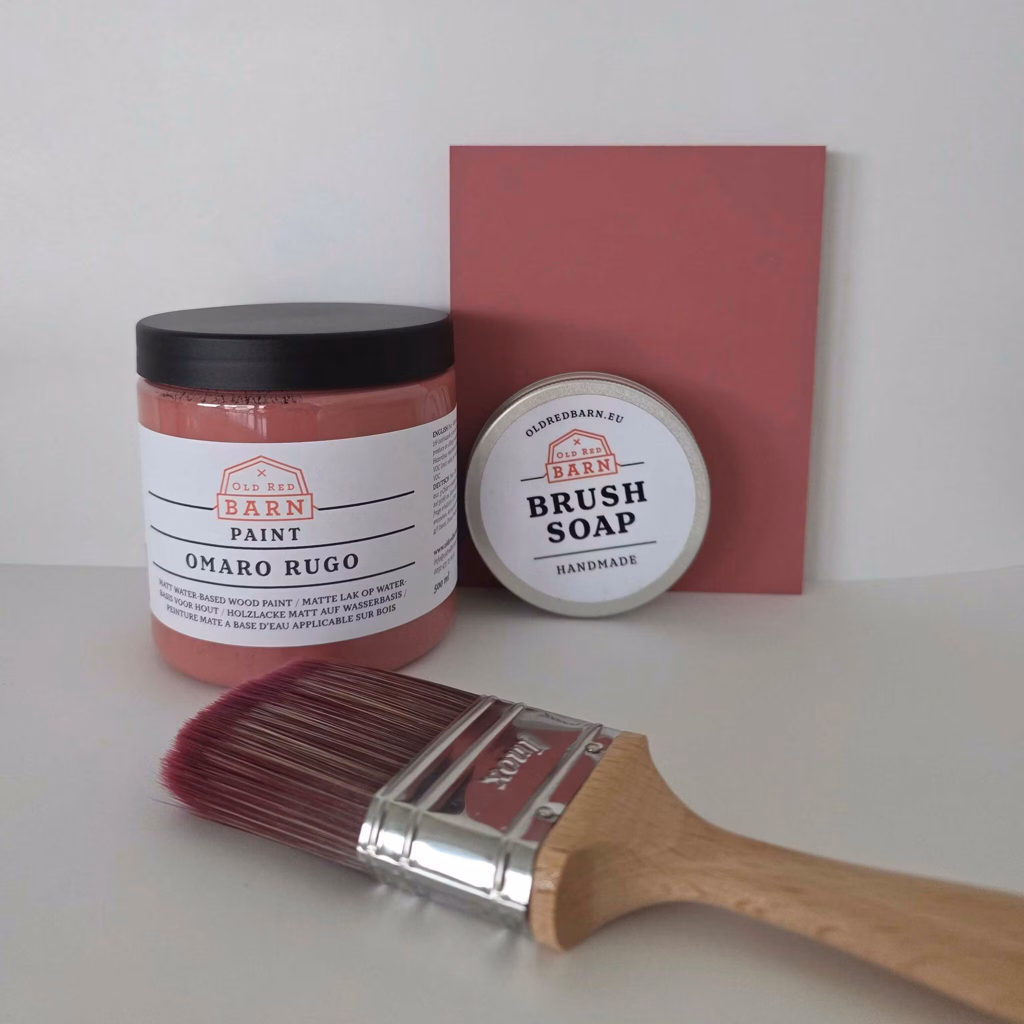 OLD RED BARN - Snickerifärg (inne/ute) - Omaro Rugo