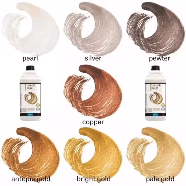 Polyvine® Metallic Paint PEWTER (tenn)