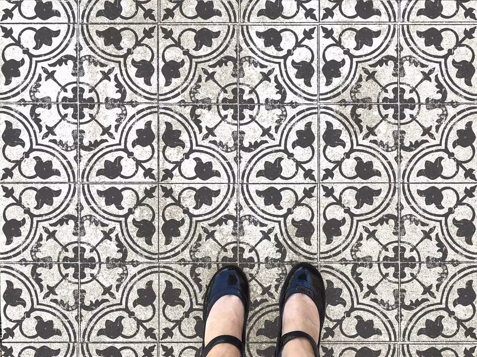 IOD Dekorstämpel - Cubano Tile 30x30cm