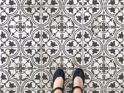 IOD Dekorstämpel - Cubano Tile 30x30cm