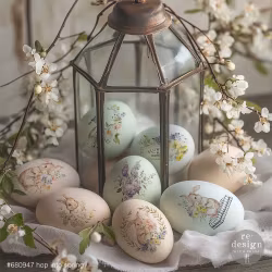 Re Design Décor Transfers® - Hop Into Spring - A4 (3-pack)