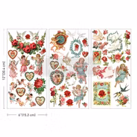 Re Design Décor Transfers® - Amour Affair - LITEN ca 30x46cm