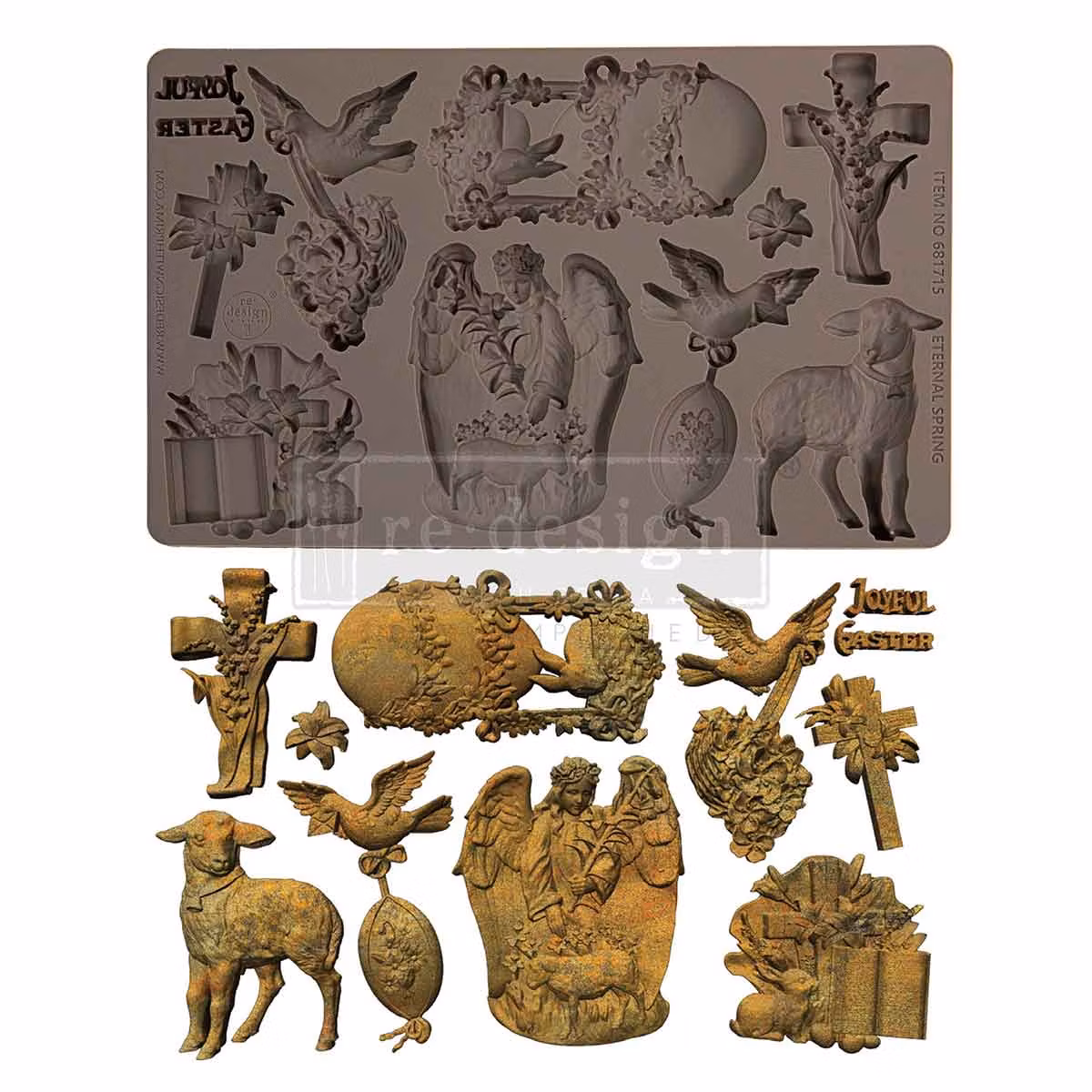 GJUTFORM - Re Design Décor Moulds - Silikonform - Eternal Spring