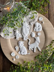 ReDesign Décor Moulds® - Silikonform - Olde Bear Lane (ca 13x20cm)