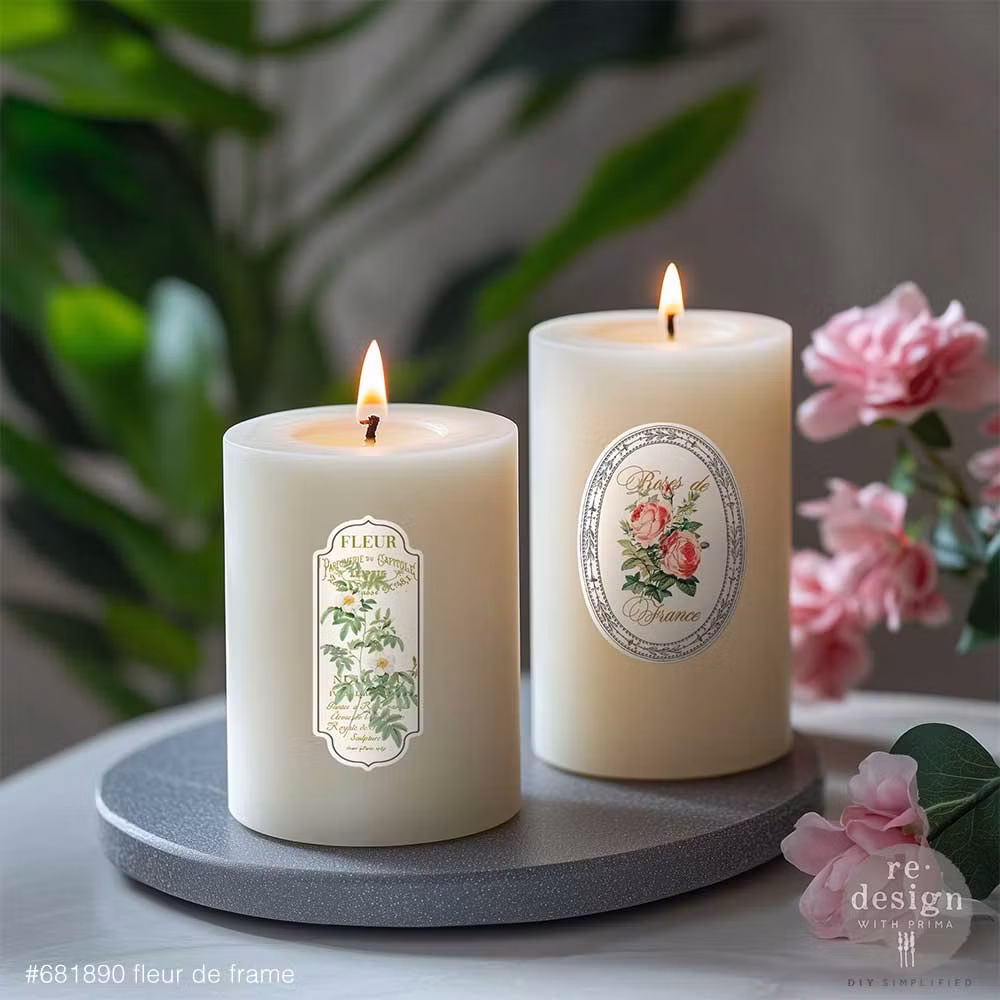 TRANSFERMOTIV - ReDesign Luxe Transfers - Fleur de Frame