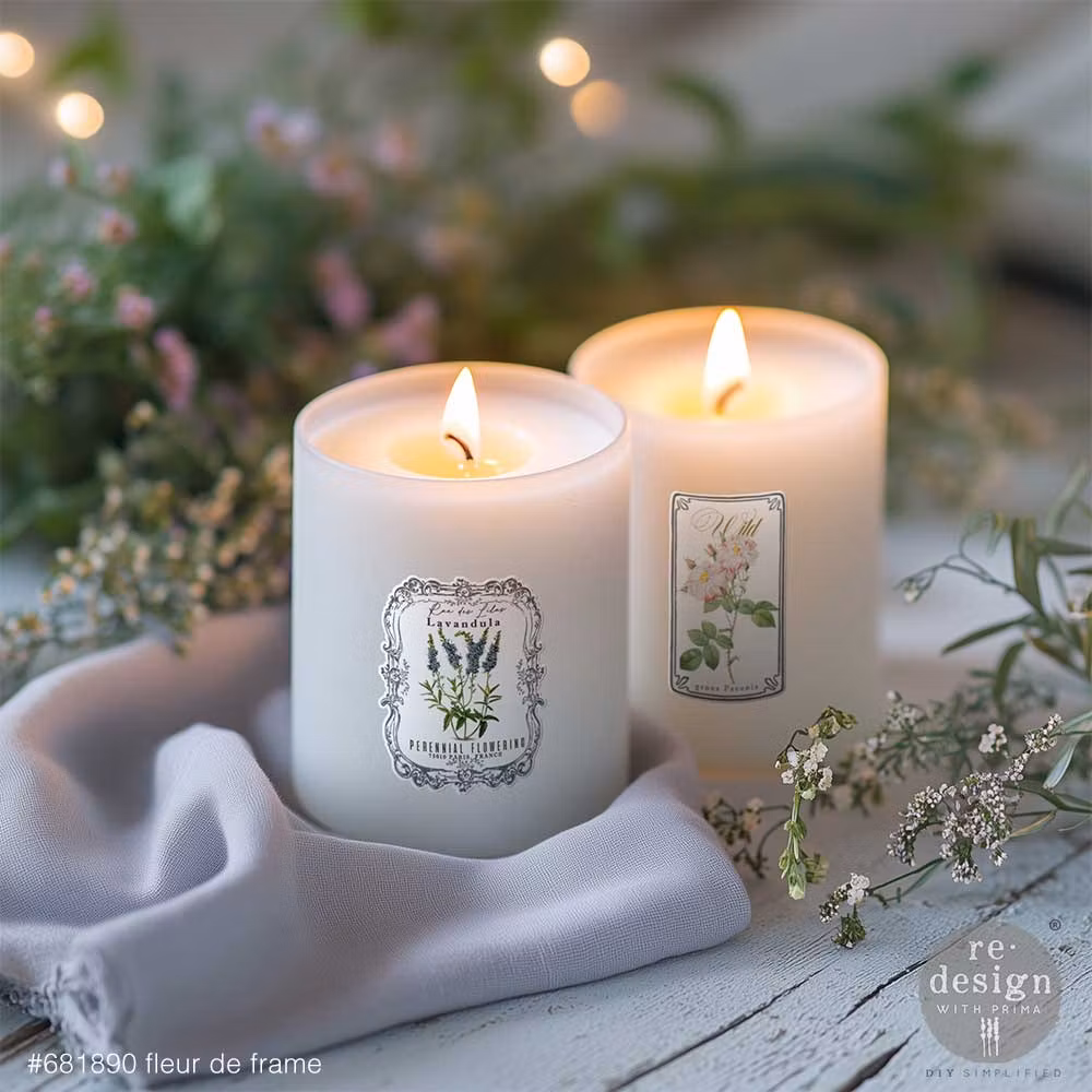 TRANSFERMOTIV - ReDesign Luxe Transfers - Fleur de Frame