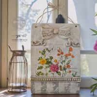 Re Design H2O Transfer - Poetry in Petals - A4 (1 ark)