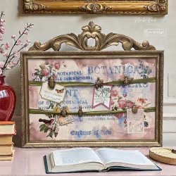 Re Design H2O Transfer - Rustic Romance - A4 (1 ark)