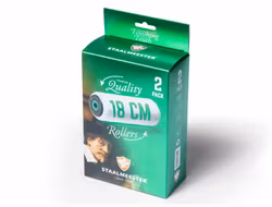 Staalmeester® Mikrofiltrulle 18cm - 2 pack