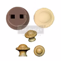ReDesign Décor Moulds® - Silikonform - Möbelknopp - CeCe Luxe Ornate