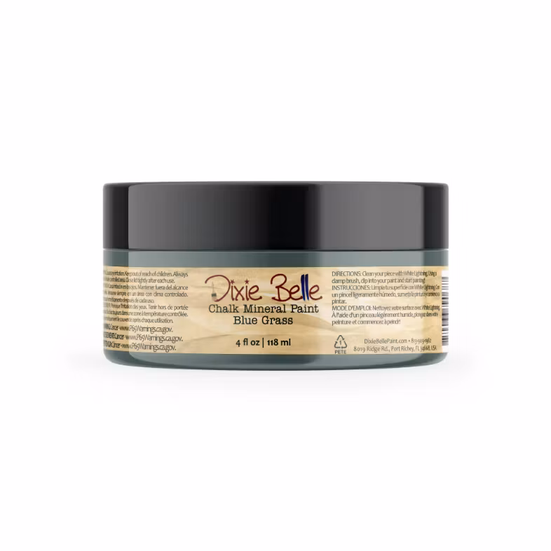 Dixie Belle CHALK Mineral Paint - Southern Roots - Blue Grass