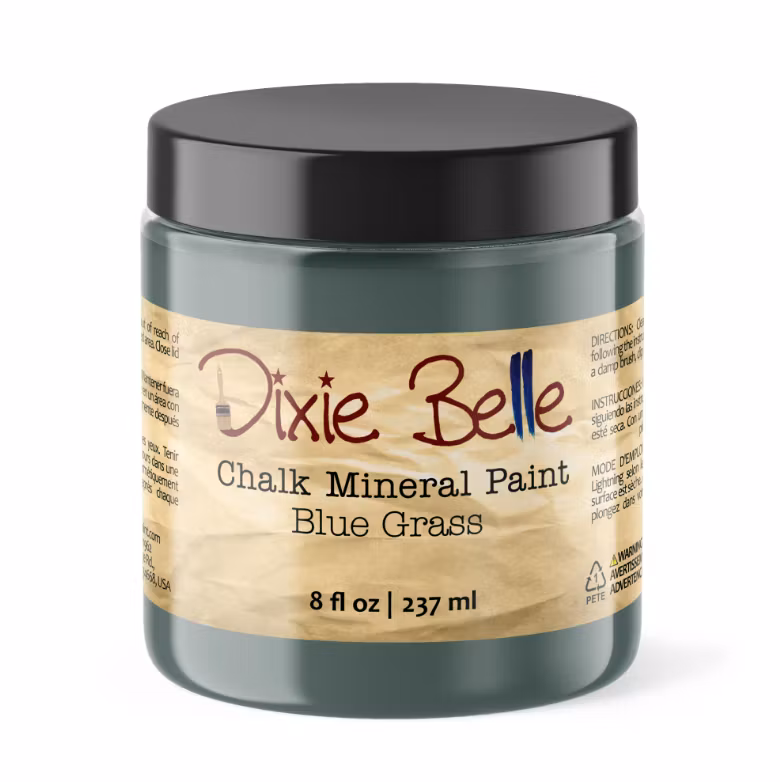 Dixie Belle CHALK Mineral Paint - Southern Roots - Blue Grass