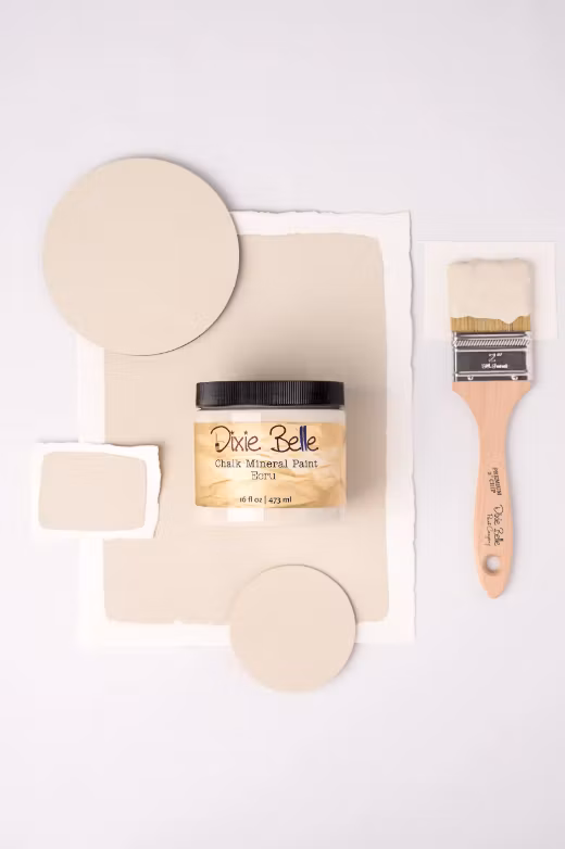 Dixie Belle CHALK Mineral Paint - Southern Roots - Ecru