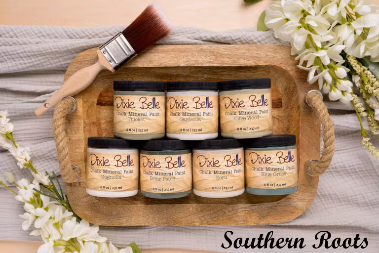 Dixie Belle CHALK Mineral Paint - Southern Roots - Magnolia