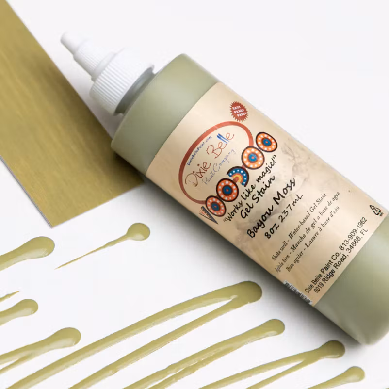 Dixie Belle Voodoo Gel Stain - BAYOU MOSS