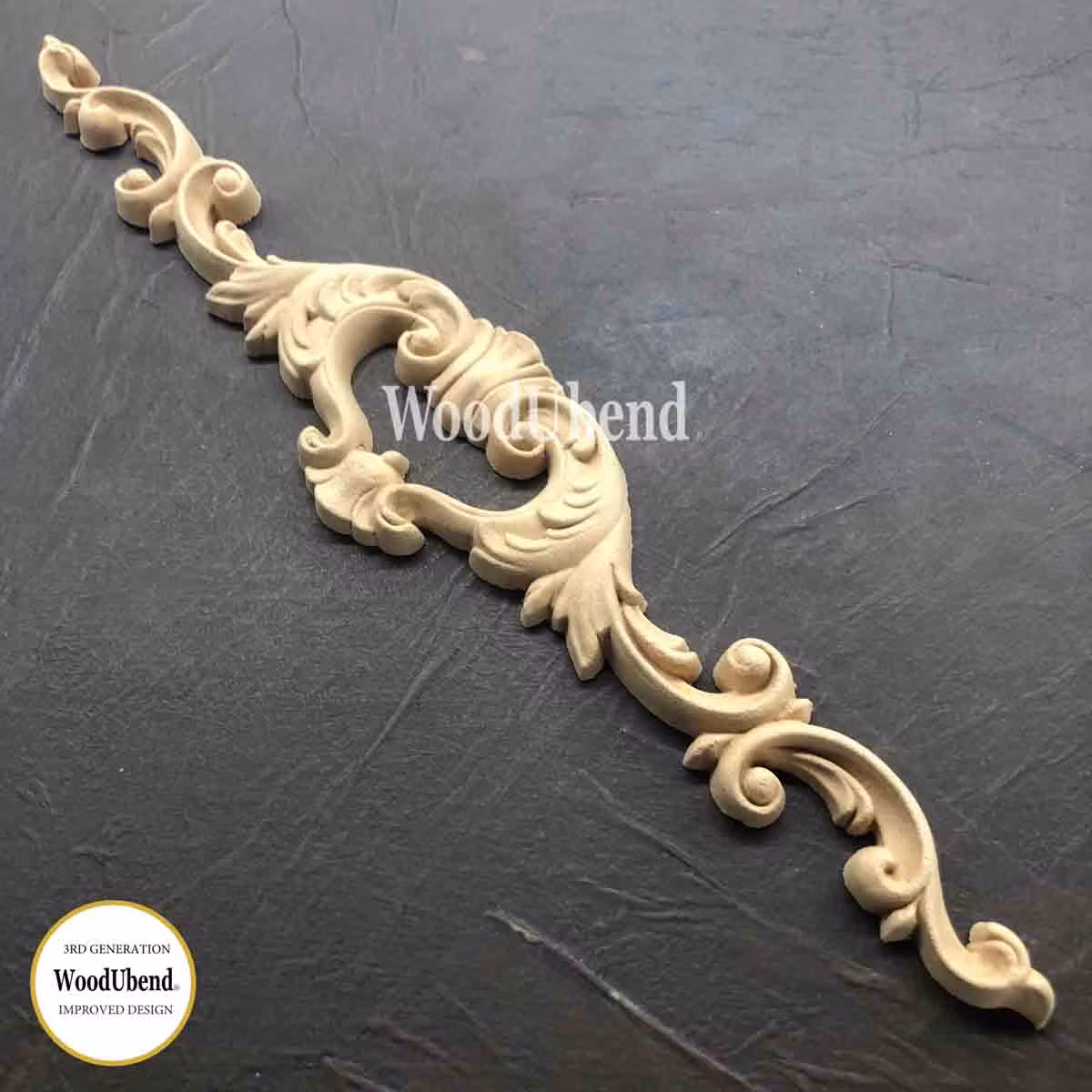 WoodUbend® WUB1376 - Pediments - 32.5x6cm (2-pack)