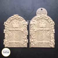 WoodUbend® Medieval Doos 17.7×13.2cm - WUB2279 (2-pack)