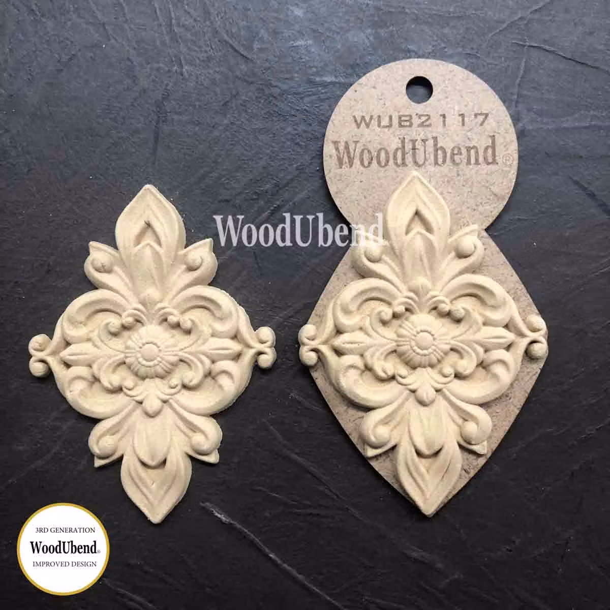 WoodUbend® Centrepice (S) 10.3x7.5cm WUB2117 (2-pack)
