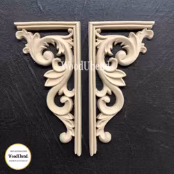 WoodUbend® Corner Scrolls 13.8x6.5cm - WUB2100 (2-pack)