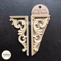 WoodUbend® Corner Scrolls 13.8x6.5cm - WUB2100 (2-pack)