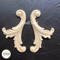 WoodUbend® Decorative Plumes 10×6cm - WUB1338 (2-pack)