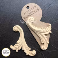WoodUbend® Decorative Plumes 10×6cm - WUB1338 (2-pack)