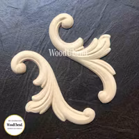 WoodUbend® Decorative Scrolls 10×5.5cm - WUB1315 (2-pack)