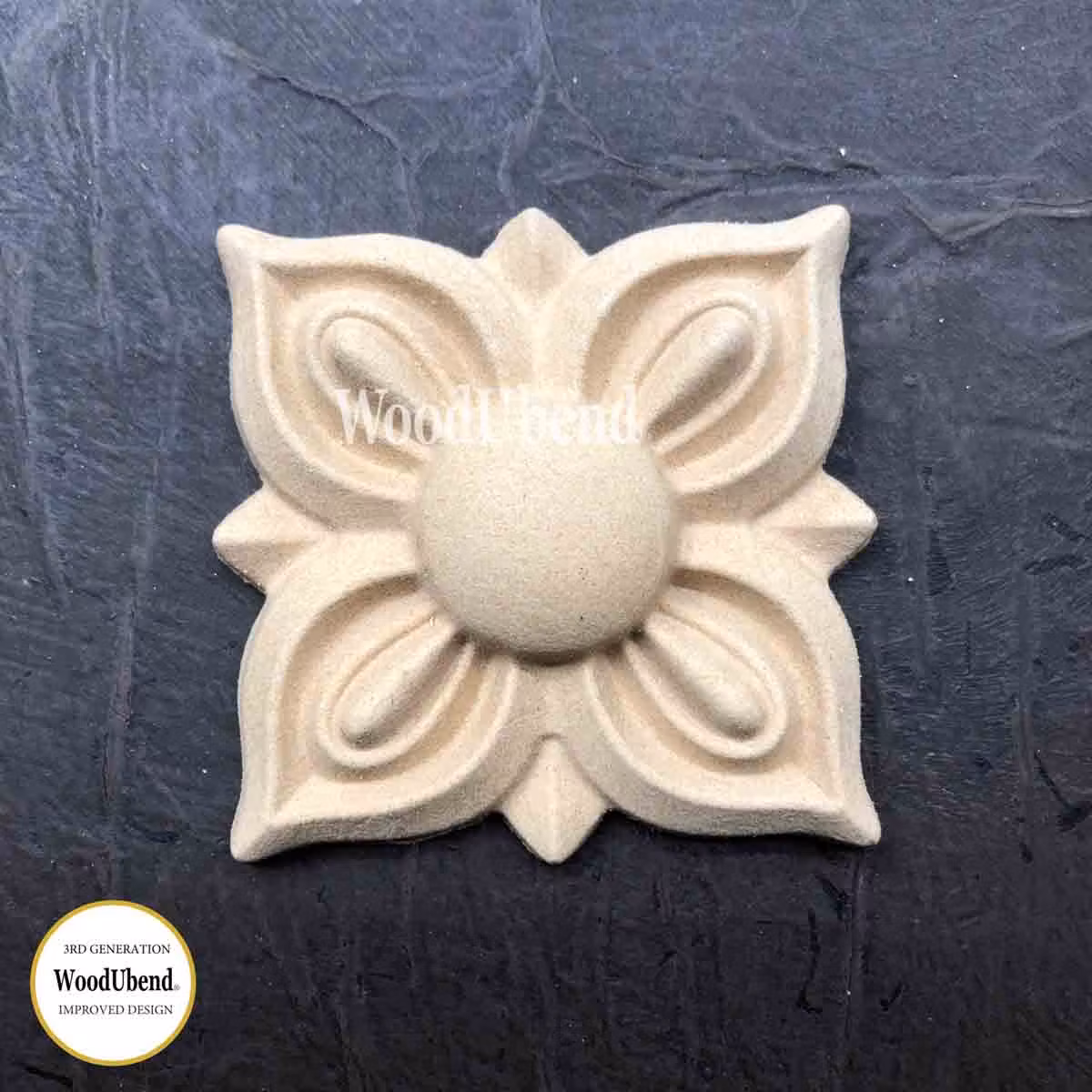 WoodUbend® Centre Pieces 7x7cm WUB2158 (2-pack)