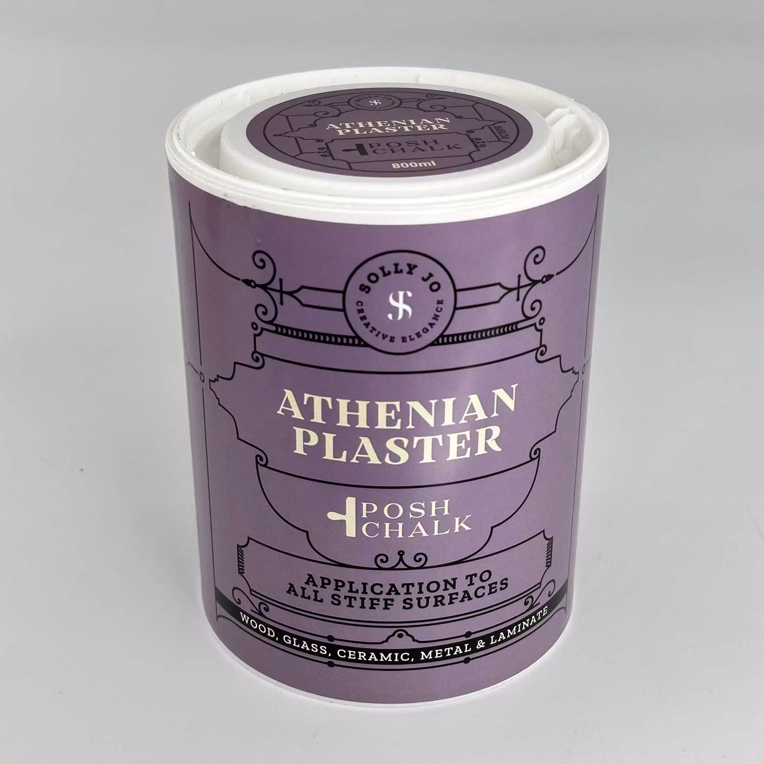 Posh Chalk® - Athenian Plaster - Polerbart Effektspackel 800ml