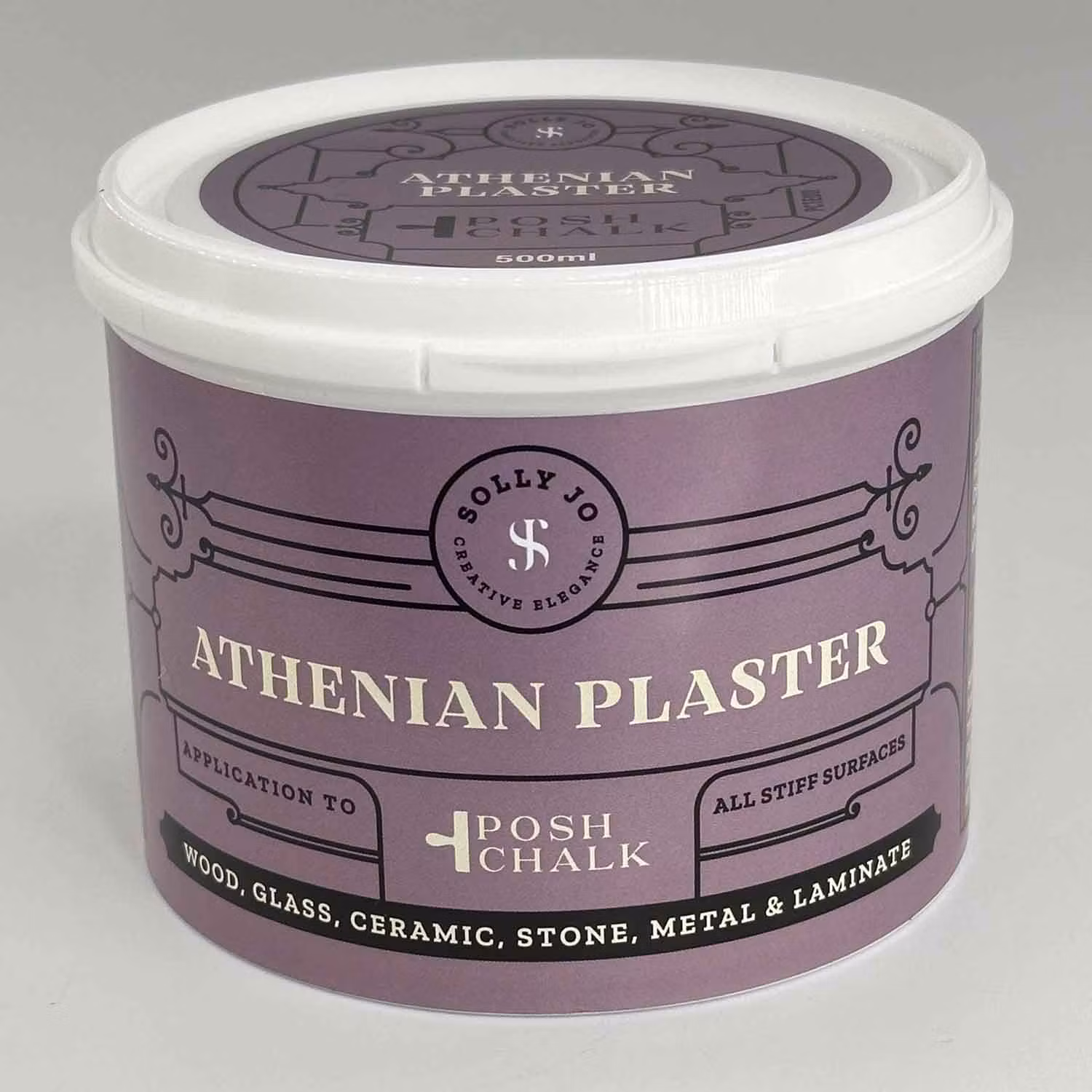 Posh Chalk® - Athenian Plaster - Polerbart Effektspackel 500ml