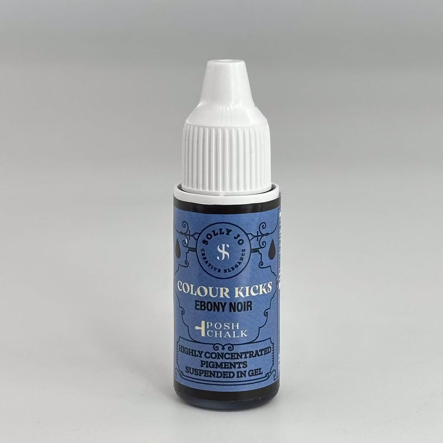 Posh Chalk - Colour Kicks - Flytande pigmentkoncentrat 25ml - Ebony Noir