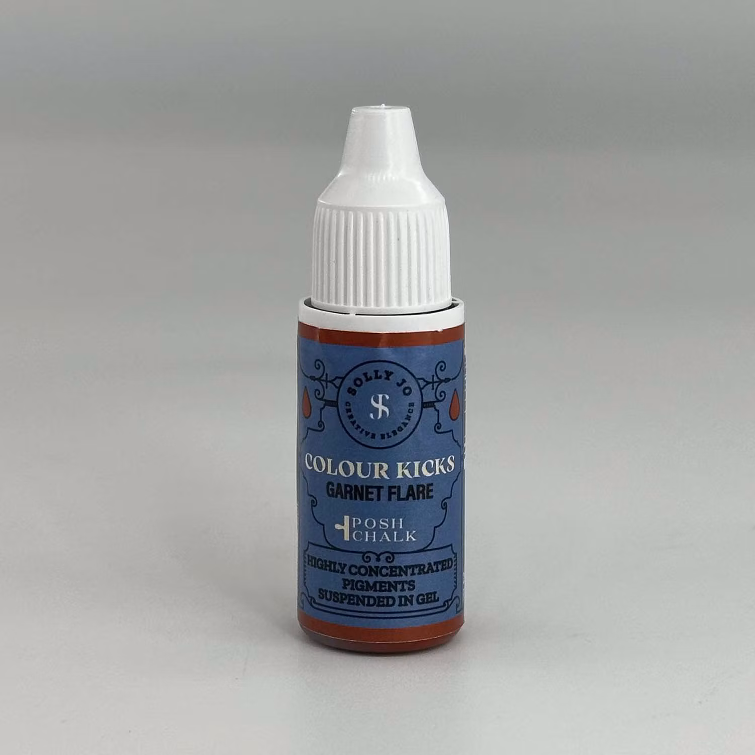 Posh Chalk - Colour Kicks - Flytande pigmentkoncentrat 25ml - Garnet Flare