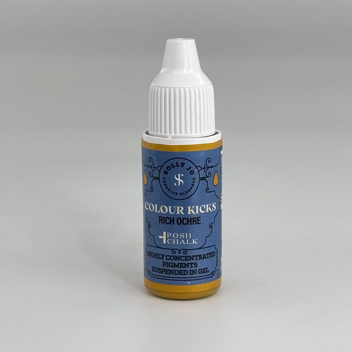 Posh Chalk - Colour Kicks - Flytande pigmentkoncentrat 25ml - Rich Ochre