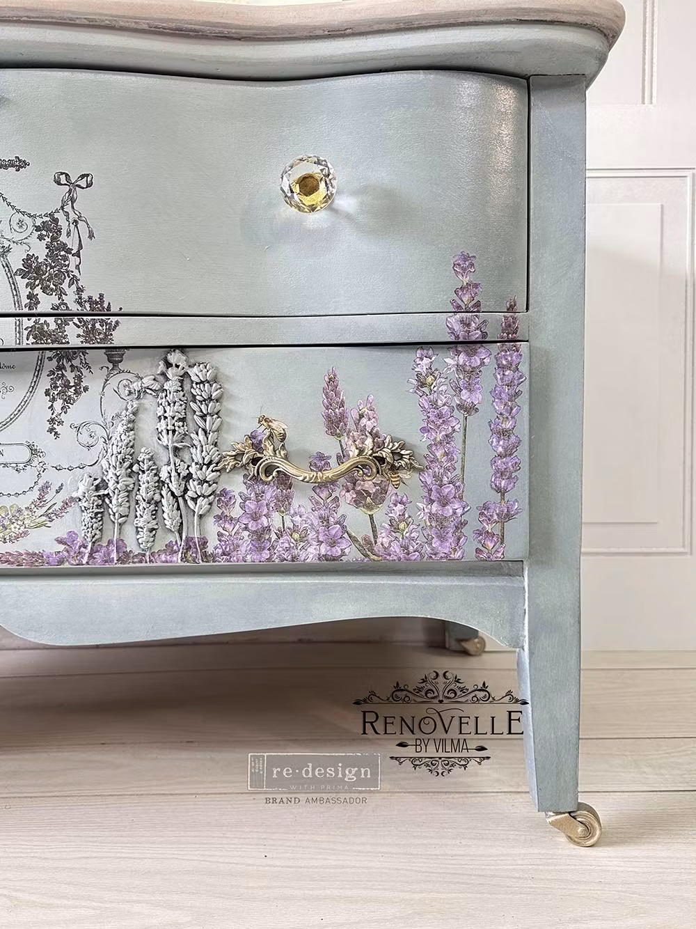 ReDesign Décor Moulds® - Silikonform - Lavender Harvest (ca 13x20cm)