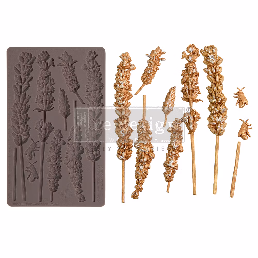 ReDesign Décor Moulds® - Silikonform - Lavender Harvest (ca 13x20cm)