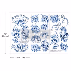 Re Design Décor Transfers® - Spring Serenade - SMALL ca 30x46cm