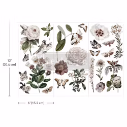 Re Design Décor Transfers® - Secret Garden - SMALL ca 30x46cm