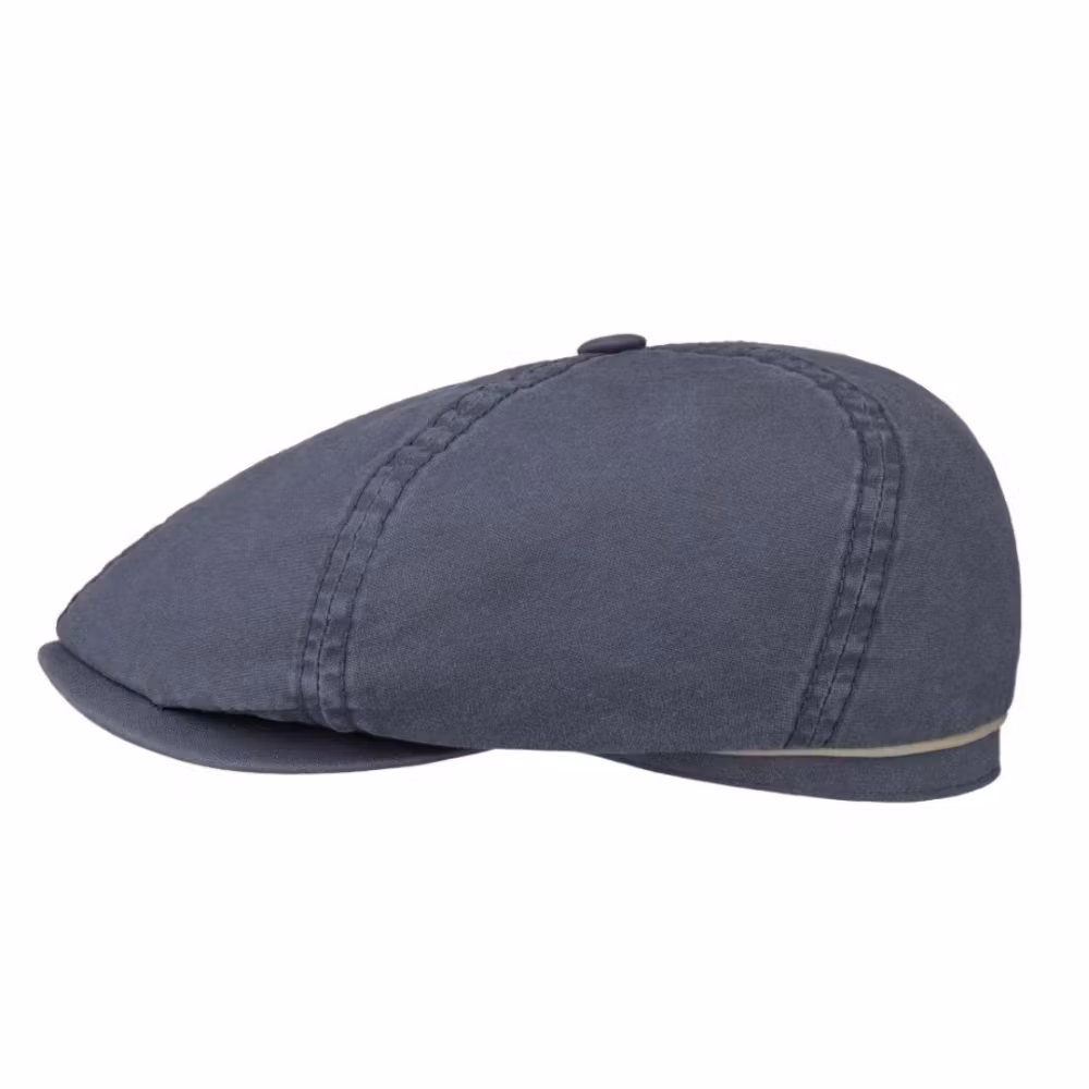 Keps - Stetson 6-panel Cap Organic Cotton - Navy