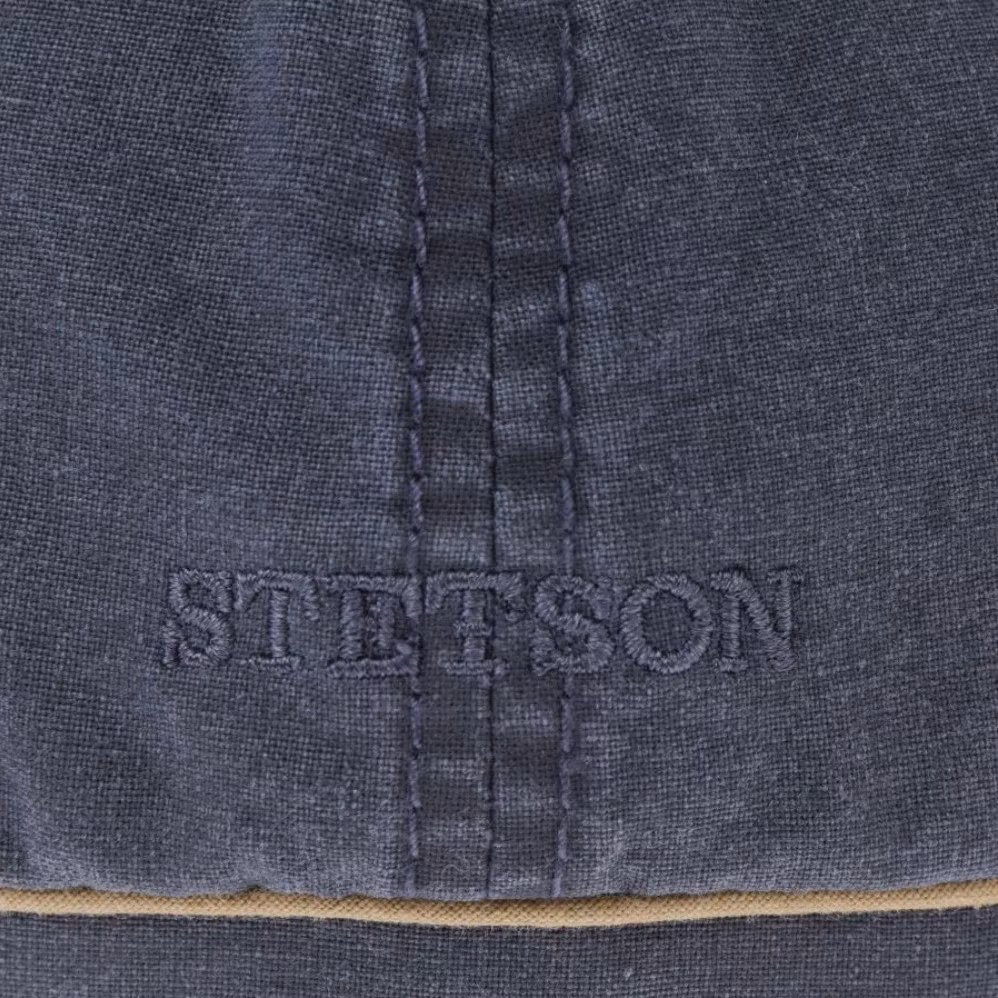 Keps - Stetson 6-panel Cap Organic Cotton - Navy