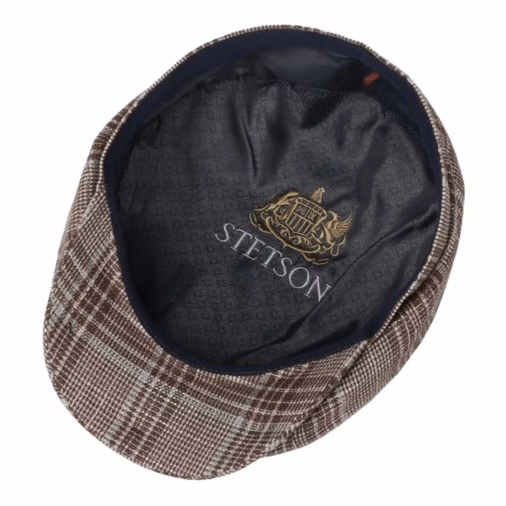 Keps - Stetson Hatteras virgin wool/silk - Brun