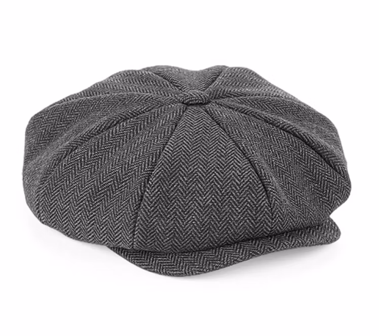 Grå Heritage Baker Boy keps