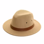Beige Fedorahatt
