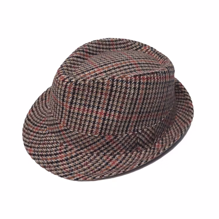 Rutig Trilby hatt